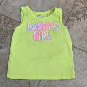 🎉10 for $10🎉Garanimals tank top 2T daddy’s girl